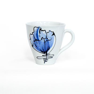 Coral's Flower Mugs