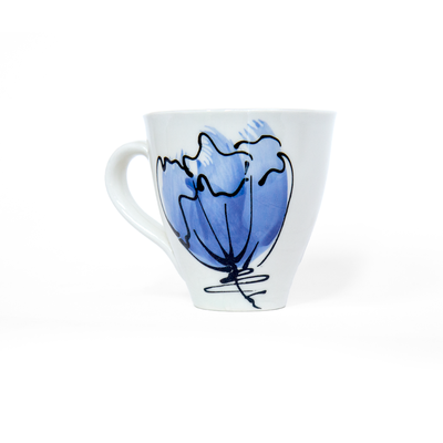 Coral's Flower Mugs